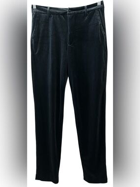 Jay Walker Men's Sz 31 Blue Velvet Dress Pants Stretch Slim Trousers